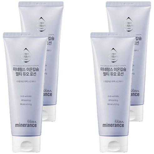 미바 미네랑스 이온칼슘 멀티 듀오 로션, 150ml, 4개