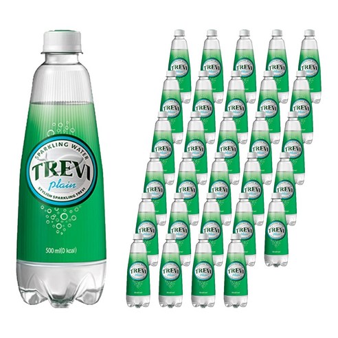 트레비 플레인 탄산수, 500ml, 36개