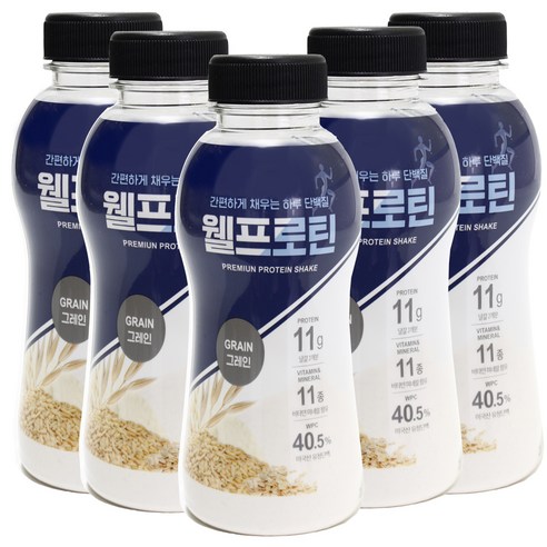 웰프로틴 파우더 그레인, 5개, 40g