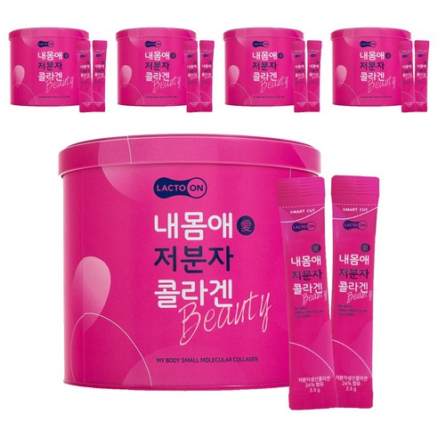 서울약사신협 내몸애 저분자 콜라겐, 250g, 5개