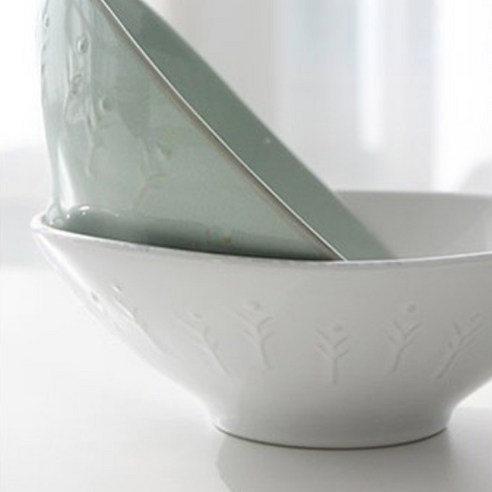 합리적인 가격의 고급 도자기 면기, 주방을 산뜻하게 물들이는 스타일