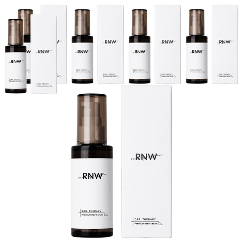 알엔더블유 테라피 프리미엄 아르간 오일 헤어세럼, 75ml, 6개