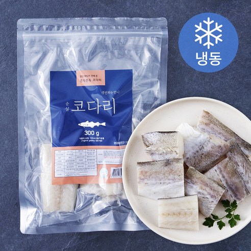 생선파는언니 순살 코다리 (냉동), 300g, 1팩