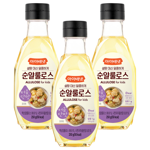 아이배냇 순알룰로스, 250g, 3개, 처음단맛