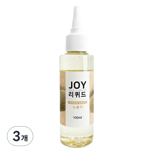 아로마조이 조이리퀴드 슬라임 향료 100ml, 3개, 누룽지