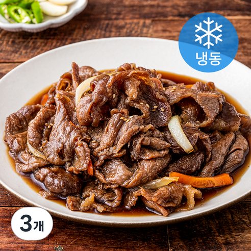미트코리아 미래식탁 간장 돼지불고기 (냉동), 600g, 3개