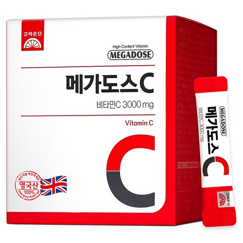 메가도스 비타민C 3000mg, 180g, 1개 비타민/미네랄