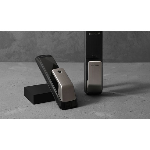 지문 하나로 시작하는 스마트 현관, 솔리티 푸시풀 도어락 WP-530B