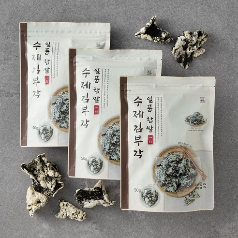 일품 찹쌀 수제 김부각, 50g, 9개