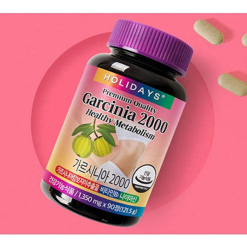 홀리데이즈 가르시니아 2000 121.5g, 90정, 1개