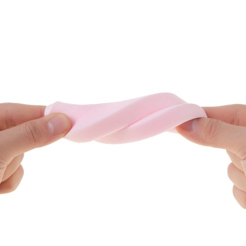 비타할로 클렌징 해면 스펀지 15mm, 핑크, 10개