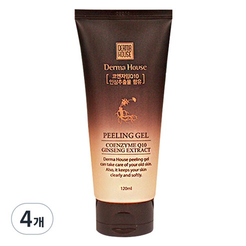 더마하우스 필링젤, 4개, 120ml