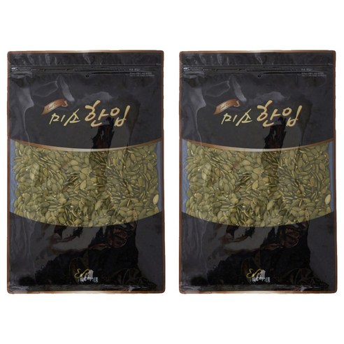 미소한입 호박씨, 1kg, 2개