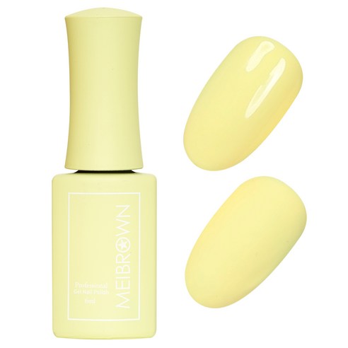 메이브라운 컬러 젤 6ml, M27 네일아트 파스텔옐로, 1개