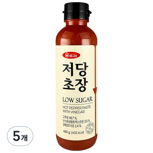 움트리 저당 초장, 450g, 5개