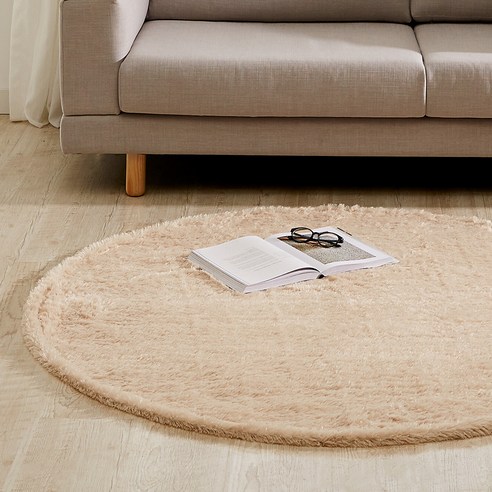 포근함과 실용성을 겸비한 샤기 카페트 & 욕실매트 세트