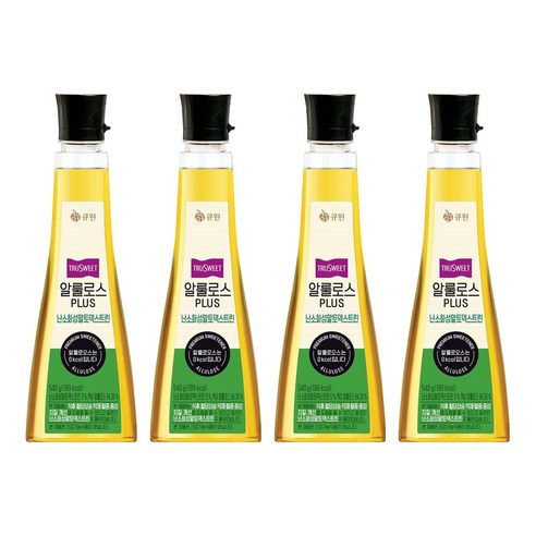 큐원 알룰로스 PLUS 난소화성말토덱스트린, 4개, 540g
