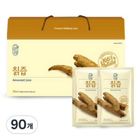 그린애 헛개나무열매 칡즙, 90개, 80ml