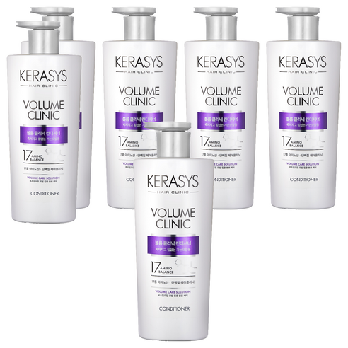 케라시스 볼륨 클리닉 단백질 컨디셔너, 750ml, 6개