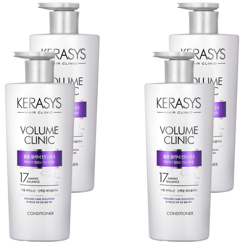 케라시스 볼륨 클리닉 단백질 컨디셔너, 750ml, 4개