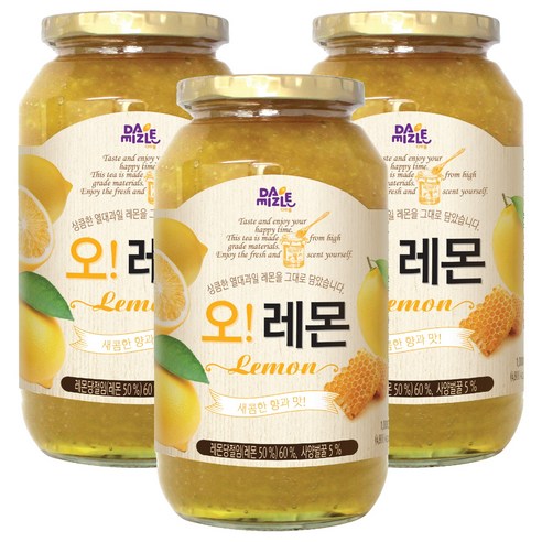 다미즐 오 레몬차, 1kg, 1개입, 3개