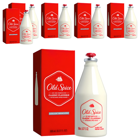 올드스파이스 애프터 쉐이브 클래식 스킨, 188ml, 6개