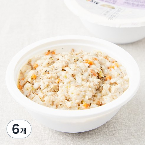 엘빈즈 완료기 13개월 엄마이유식 프로젝트이상 한우듬뿍 오트밀아기밥, 160g, 6개, 혼합맛(한우/오트밀)