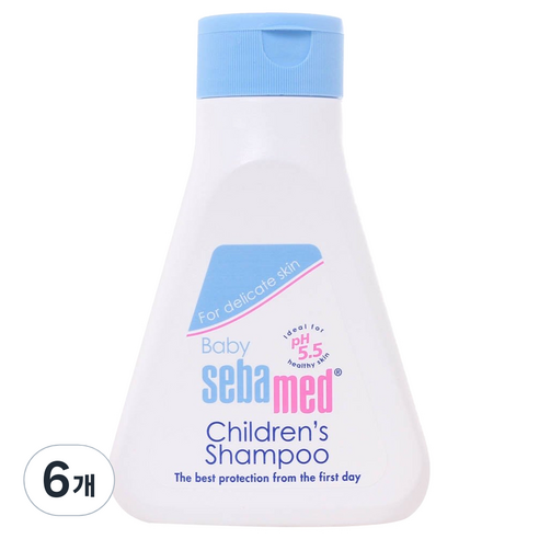 세바메드 베이비 칠드런스 샴푸 150ml-1개, 6개, 150ml