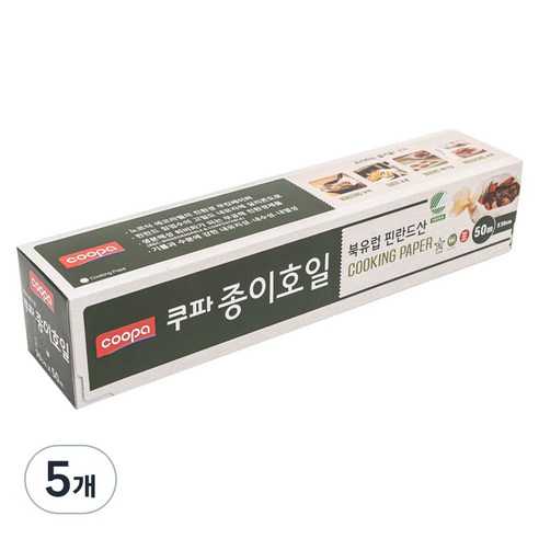 쿠파 종이호일, 50m, 1개입, 5개