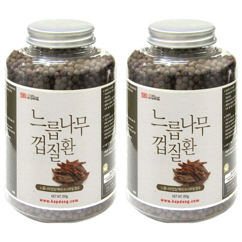 갑당약초 느릅나무껍질환 병타입, 2개, 350g