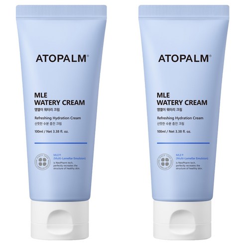 아토팜 MLE 워터리 크림, 2개, 100ml