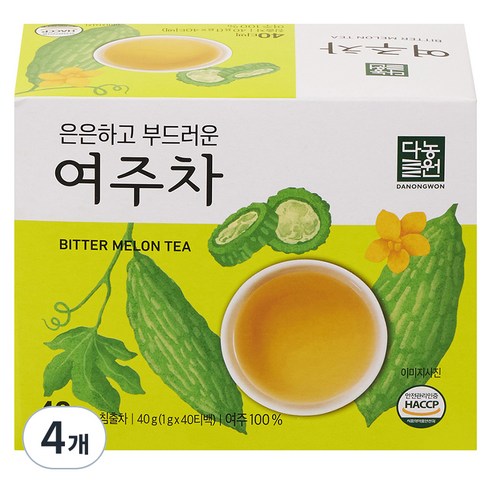 다농원 여주차, 1g, 40개입, 4개