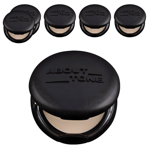 어바웃톤 블러 파우더 팩트 9g, 03 내추럴, 6개
