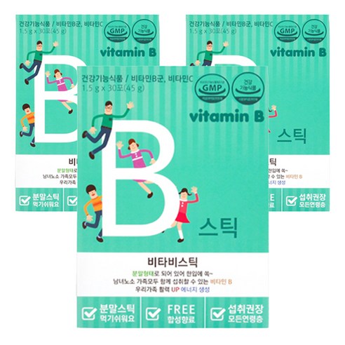 파마젠 비타B스틱 비타민 30p, 45g, 3개