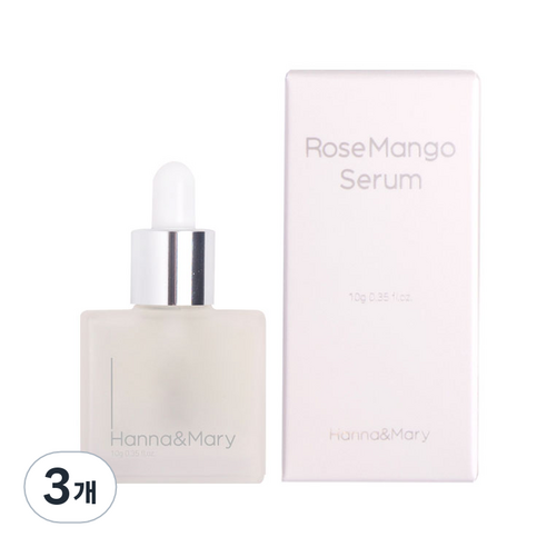 한나앤마리 로즈망고 네일 세럼, 10g, 3개
