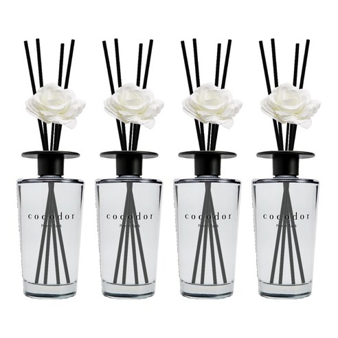코코도르 블랙에디션 디퓨저, 편백, 500ml, 4개