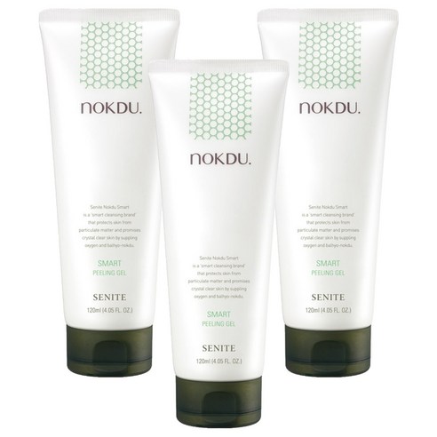 코리아나 세니떼 녹두 스마트 필링 젤, 120ml, 3개