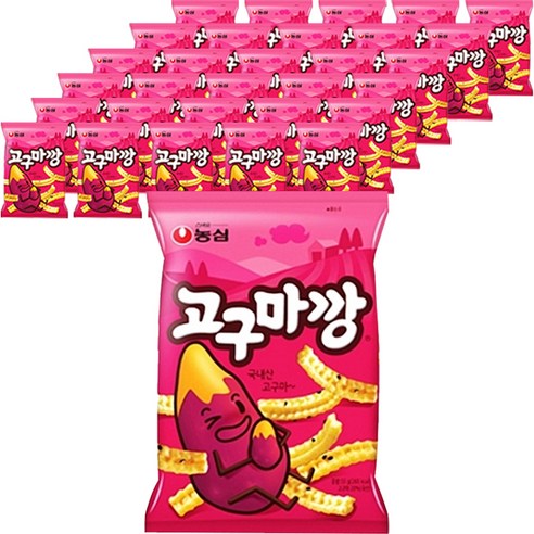 농심 고구마깡, 83g, 36개
