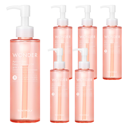 토니모리 원더 살구씨 딥 클렌징 오일, 190ml, 6개