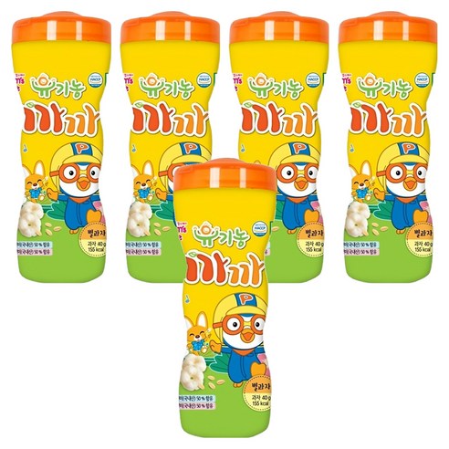 까까 유기농 별과자, 곡물맛, 40g, 5개
