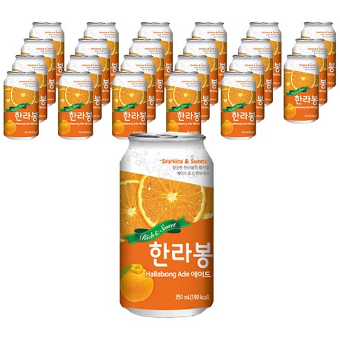 일화 한라봉에이드, 350ml, 24개