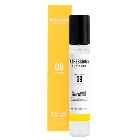 더블유드레스룸 드레스 앤 리빙 클리어 퍼퓸, No 09 고고망고, 150ml, 1개