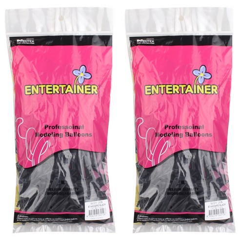 네오텍스 260N 요술풍선, 스탠다드 블랙, 200개