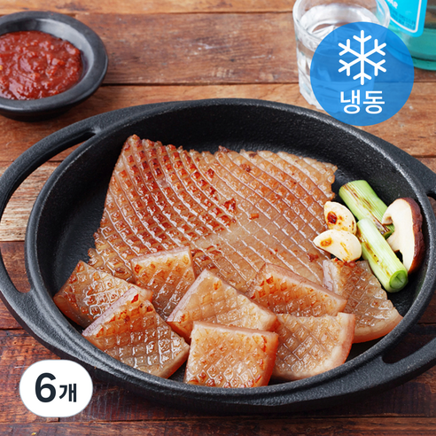 마이셰프 간장 양념 벌집 껍데기 (냉동), 200g, 6개