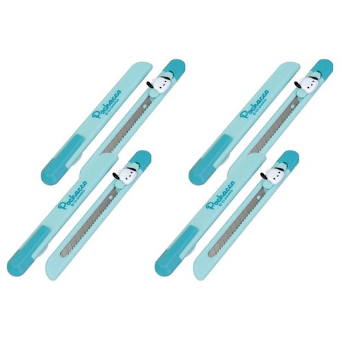 바이하츠 포켓 커터칼 소 P-PCCT, 포차코, 4개