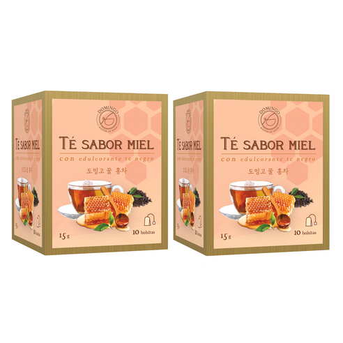 도밍고 꿀홍차 10티백, 1.5g, 10개입, 2개