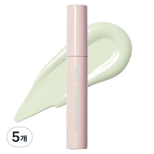 에스쁘아 이지 블렌딩 컨실러 10g, 5개, 민티 그린