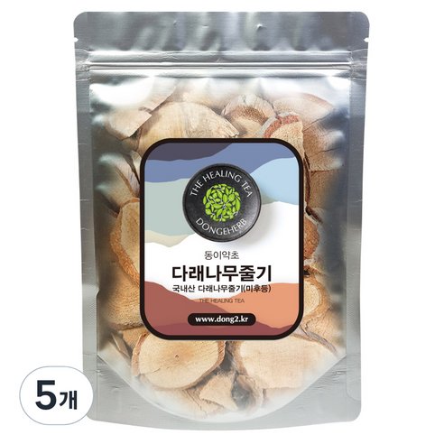 동이약초 국내산 다래나무줄기 미후등, 150g, 5개