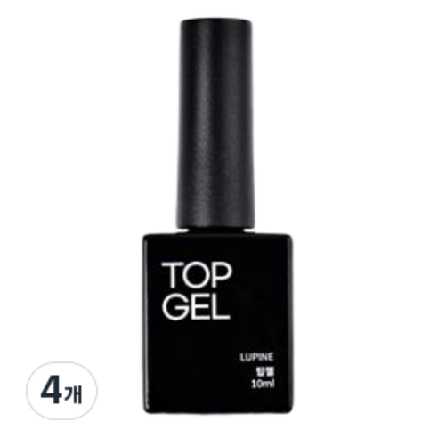 루핀 탑 젤, 4개, 10ml