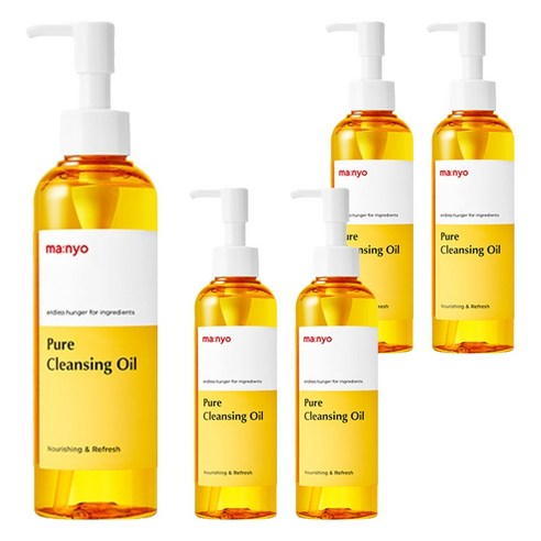 마녀공장 퓨어 클렌징 오일, 200ml, 5개